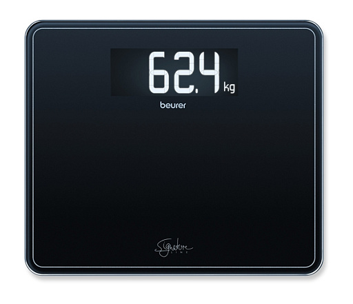Весы диагностические стеклянные в минималистичном дизайне GS 410 Signature Line черный Beurer 2