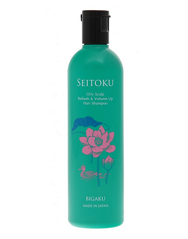 Шампунь для ухода за жирной кожей Oily Scalp Refresh&Volume Up Hair Shampoo, Bigaku, 330 мл 1