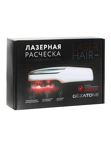 Лазерная расчёска от выпадения волос Laser Hair HS 586, Gezatone  5