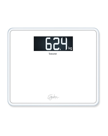 Весы диагностические стеклянные в минималистичном дизайне GS 410 Signature Line белый Beurer 2